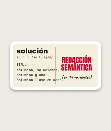 Sinónimos – Pegatinas