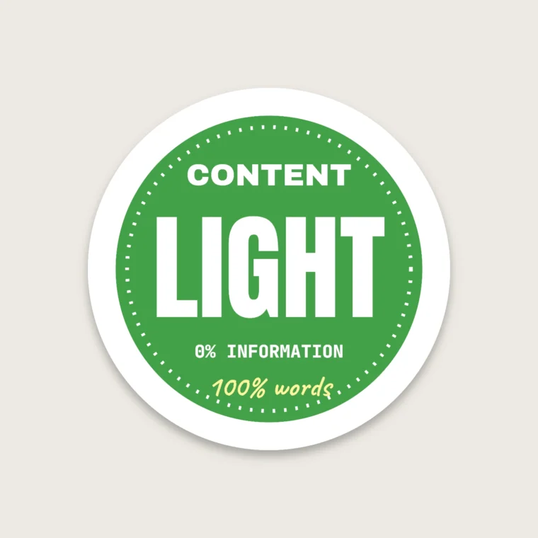 Light Content – Stickers