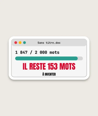 Compteur de mots – Stickers