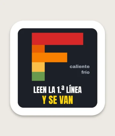 Lectura en F – Pegatinas
