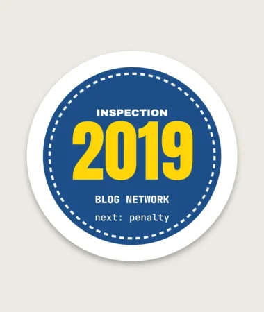 Car Inspection – Stickers