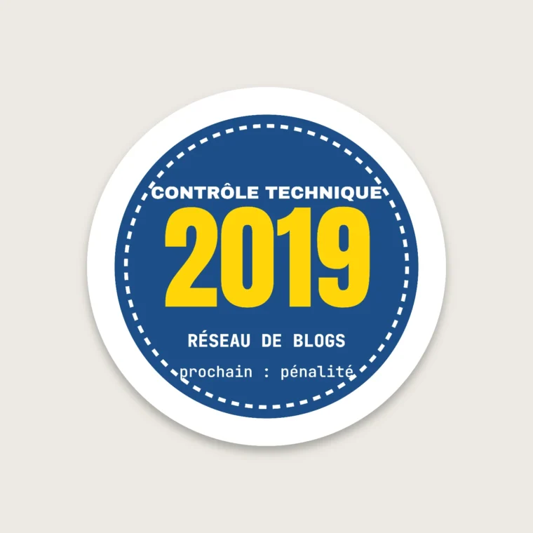 Contrôle technique – Stickers