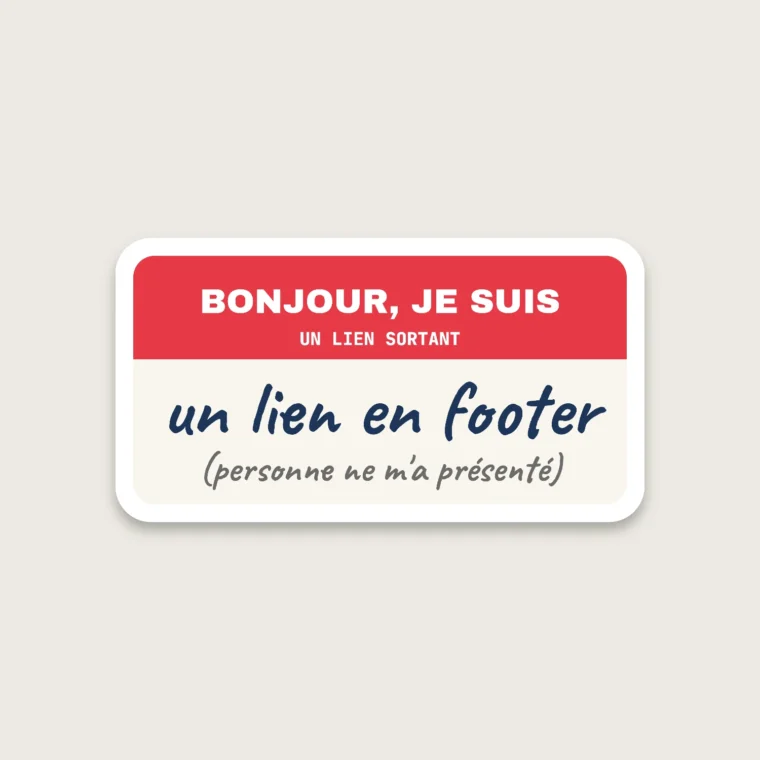 Badge « Je suis » – Stickers