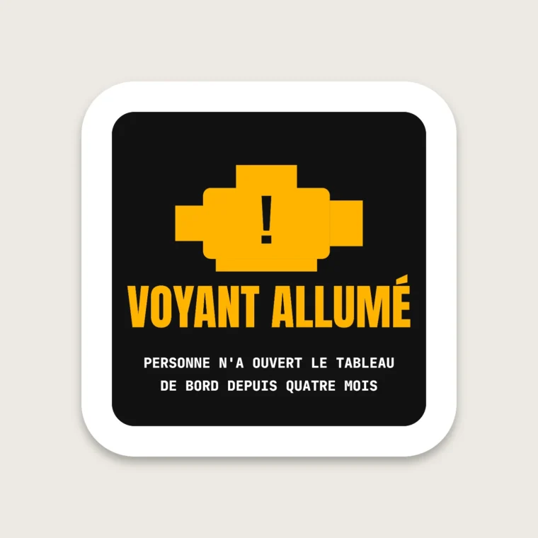 Voyant moteur – Stickers