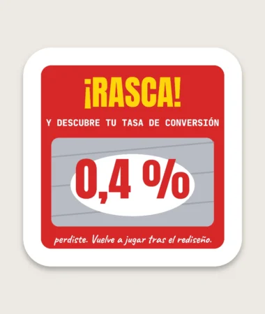 Rasca y gana – Pegatinas