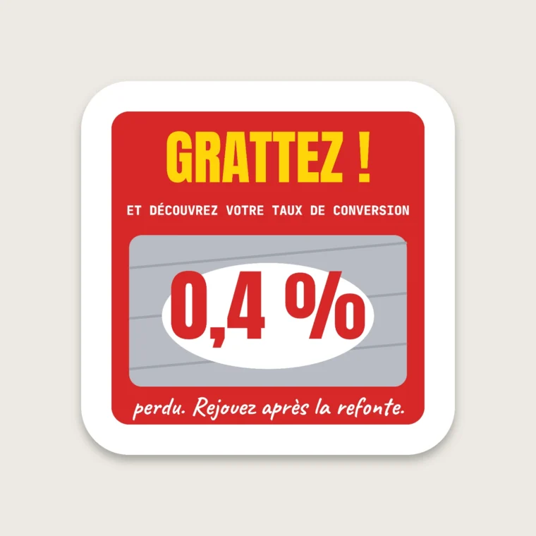À gratter – Stickers
