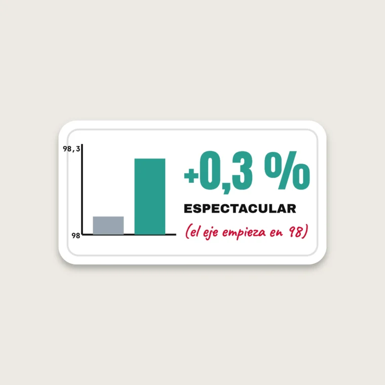 Eje truncado – Pegatinas