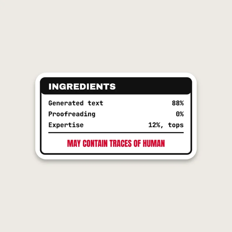 Ingredients – Stickers