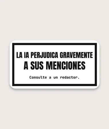Advertencia sanitaria – Pegatinas