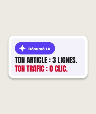 Bouton résumé – Stickers