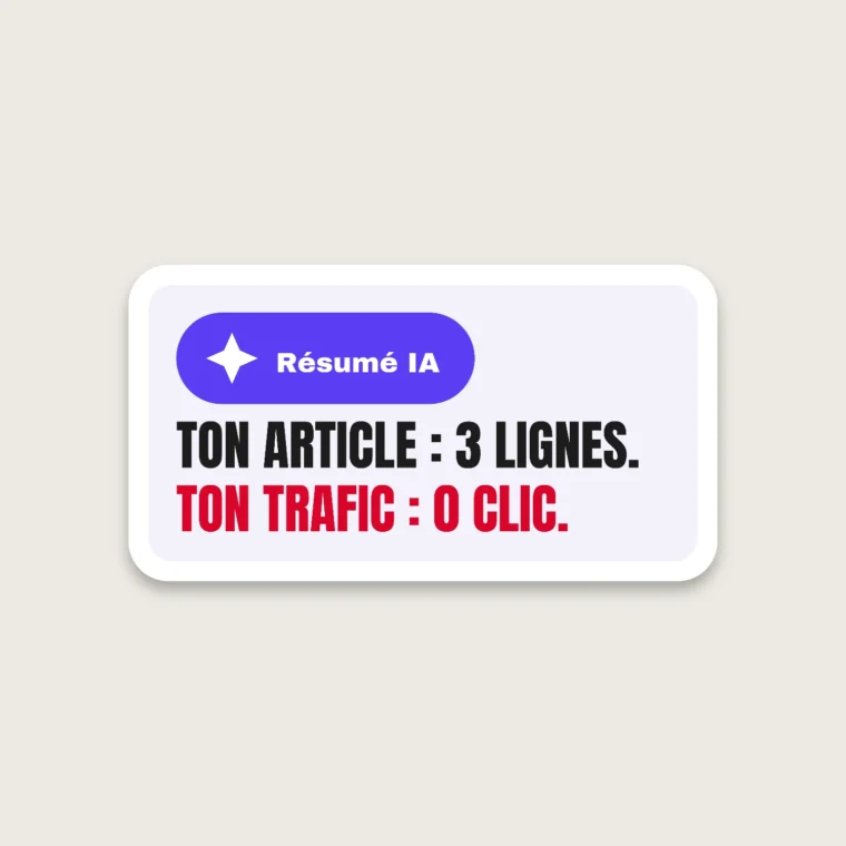 Bouton résumé – Stickers