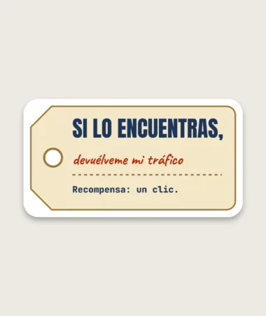 Si lo encuentras – Pegatinas