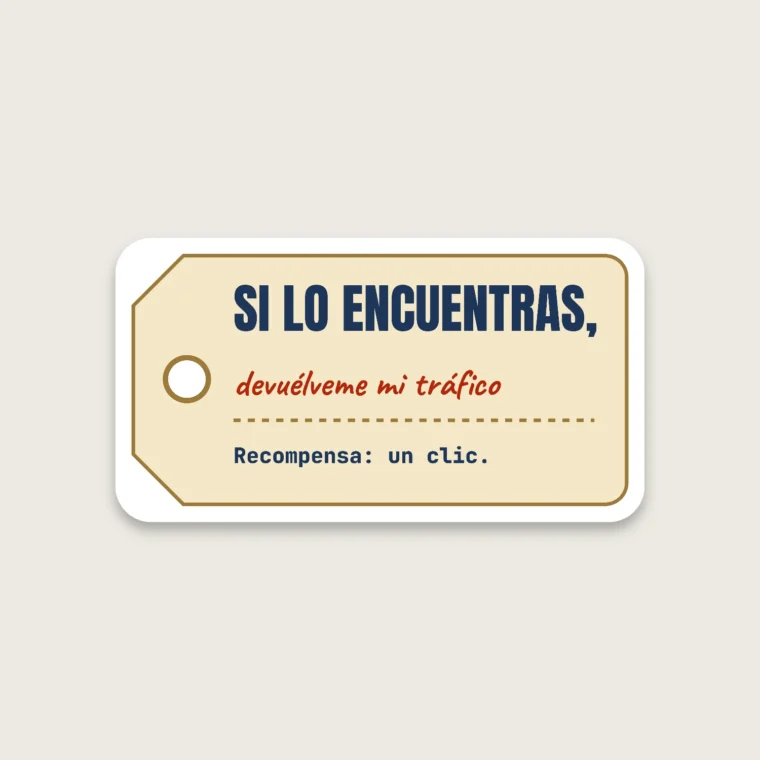 Si lo encuentras – Pegatinas