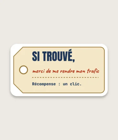 Si trouvé – Stickers
