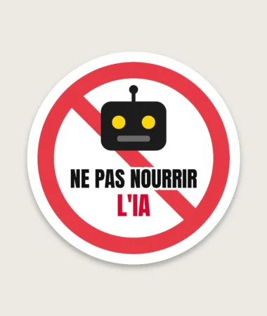 Ne pas nourrir – Stickers