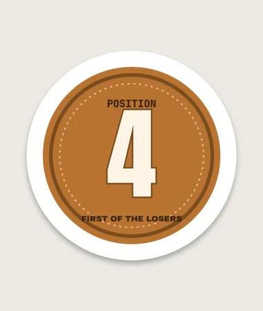 Fourth Place – Stickers