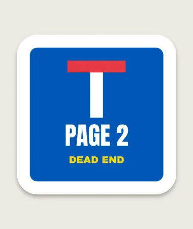 Dead End – Stickers