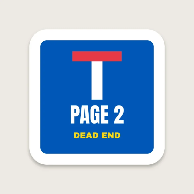Dead End – Stickers