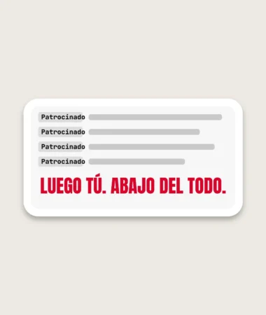 Luego tú – Pegatinas