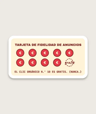 Tarjeta de fidelidad – Pegatinas