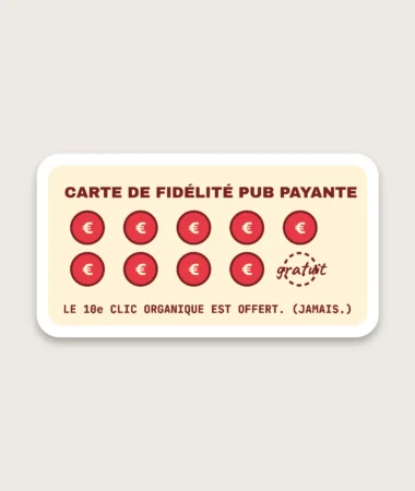 Carte de fidélité – Stickers