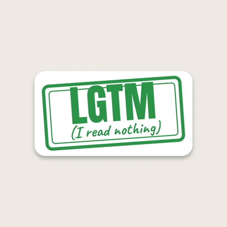 LGTM – Stickers