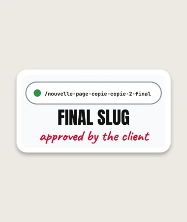 Final Slug – Stickers