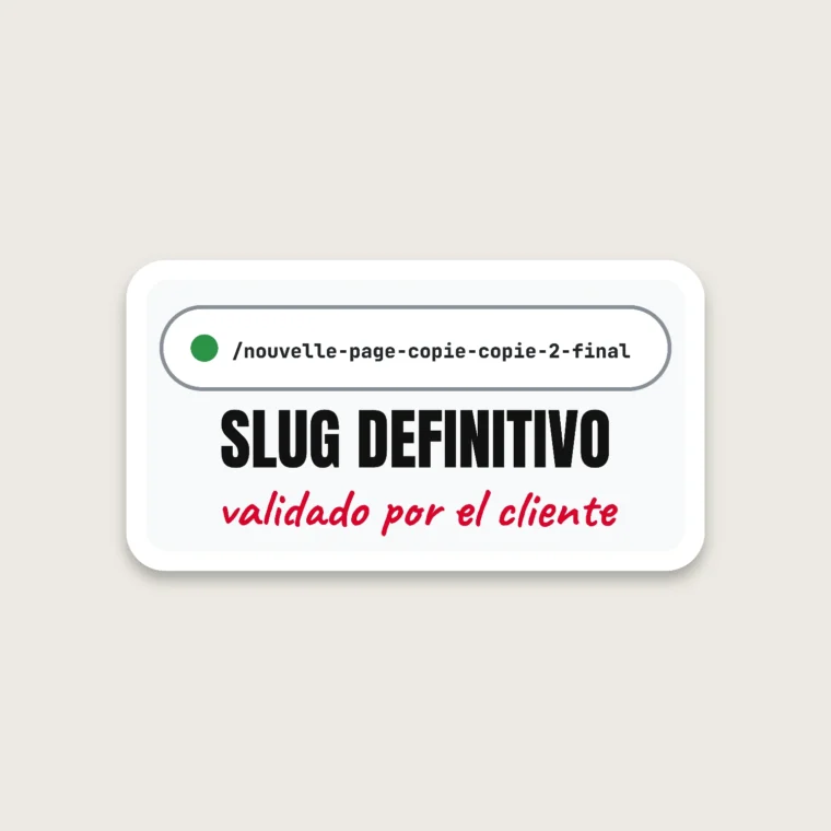 Slug definitivo – Pegatinas