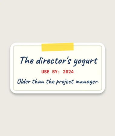 Director's Yogurt – Stickers