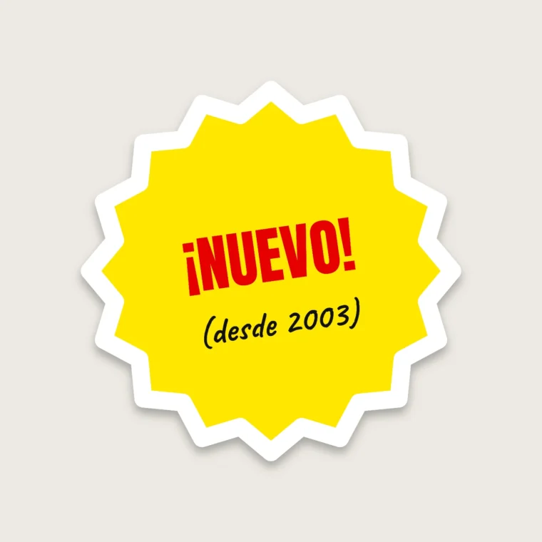 ¡Nuevo! – Pegatinas
