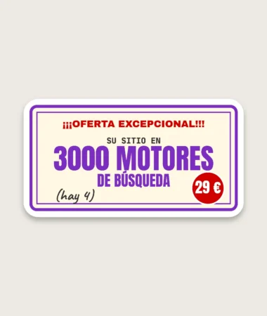 3000 buscadores – Pegatinas
