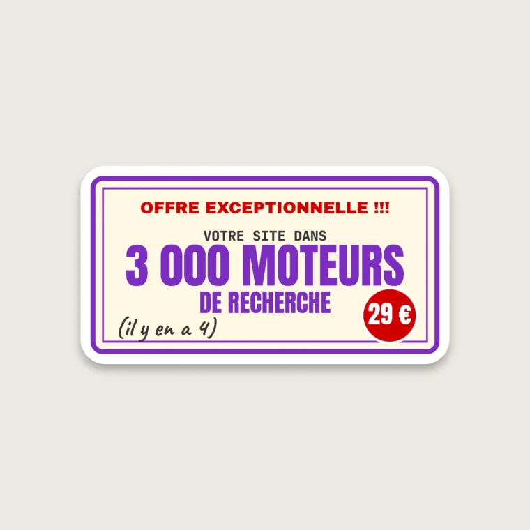 3 000 moteurs – Stickers