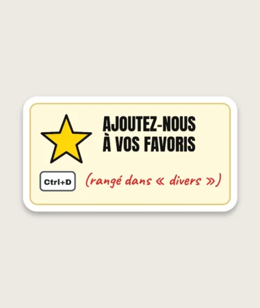 Favoris – Stickers
