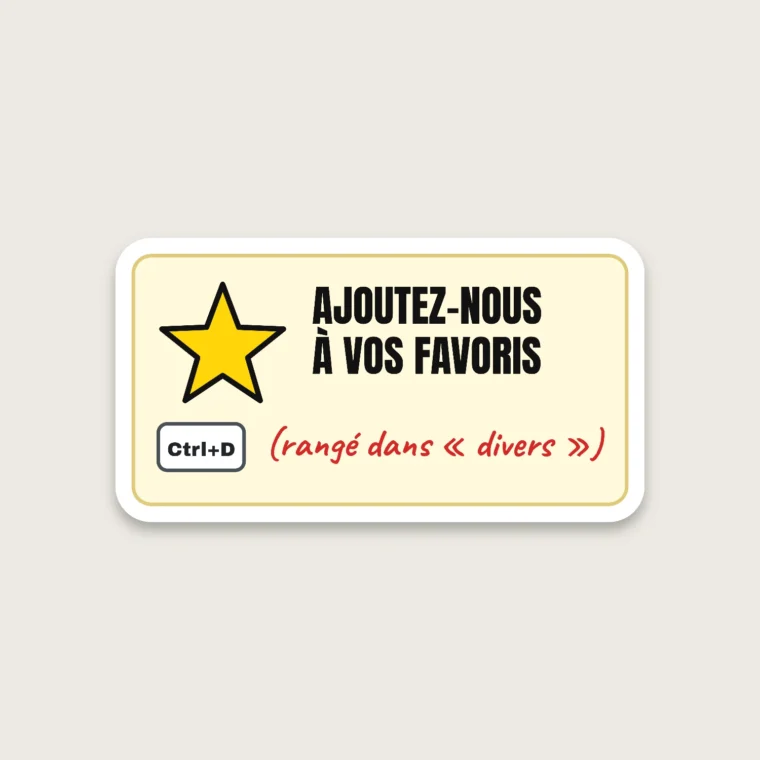Favoris – Stickers