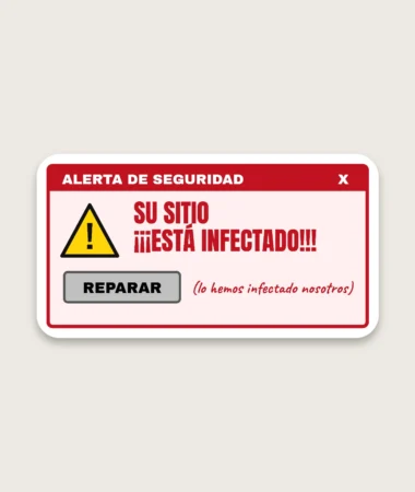 Falsa alarma – Pegatinas