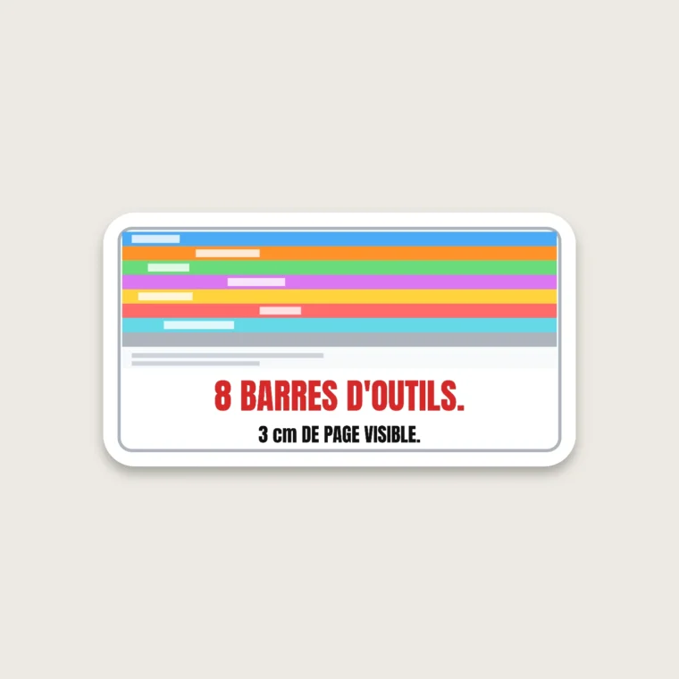 Barres d'outils – Stickers