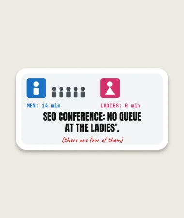 Conference Restrooms – Stickers