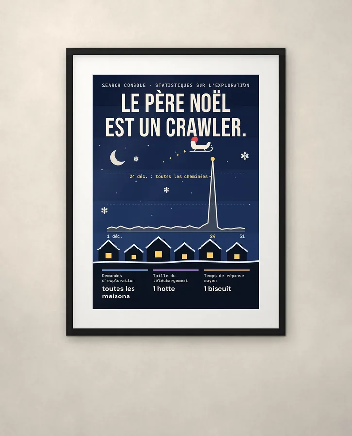 Le Père Noël est un crawler – Posters