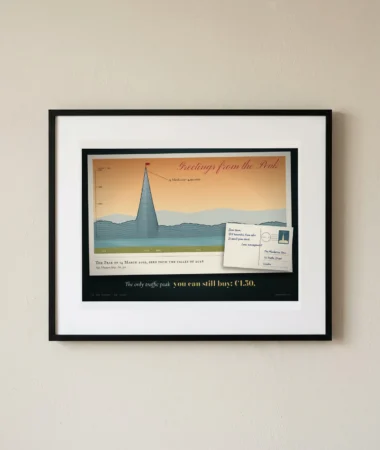 Postcard of the Traffic Peak – Posters