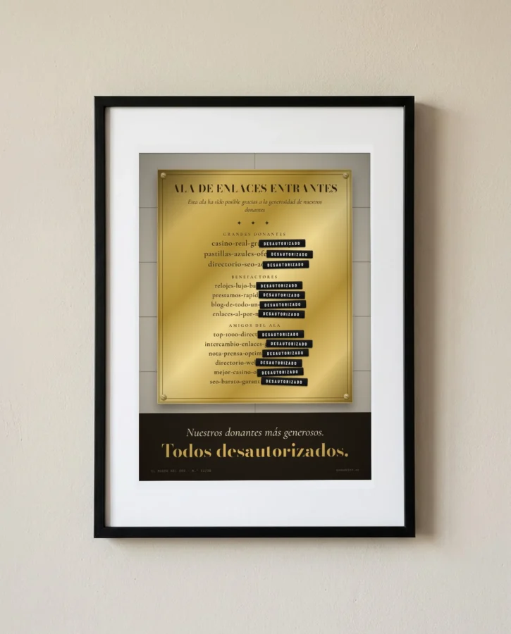 Placa de donantes del ala de enlaces – Pósters