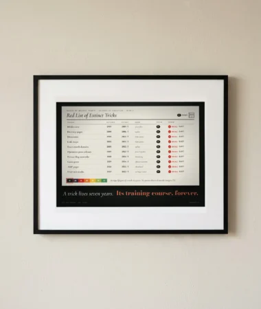 Red List of extinct SEO tricks – Posters