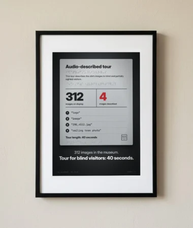 Audio-described tour: 312 images, 4 described – Posters