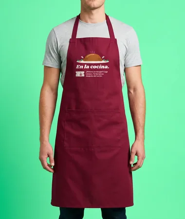 En la cocina, coge número – Gorras, gorros, riñoneras y delantales