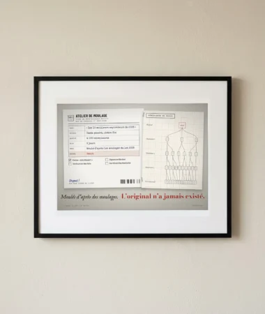 Bon de moulage : 4 000 articles, original introuvable – Posters