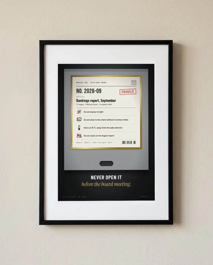 Archive box for the rankings report – Posters