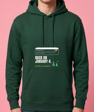 Back on January 4, hopefully my rankings too – Adult apparel