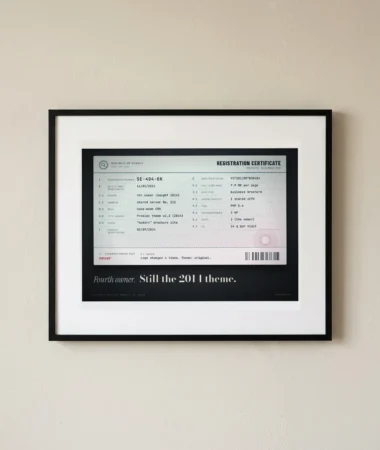The website’s logbook – Posters