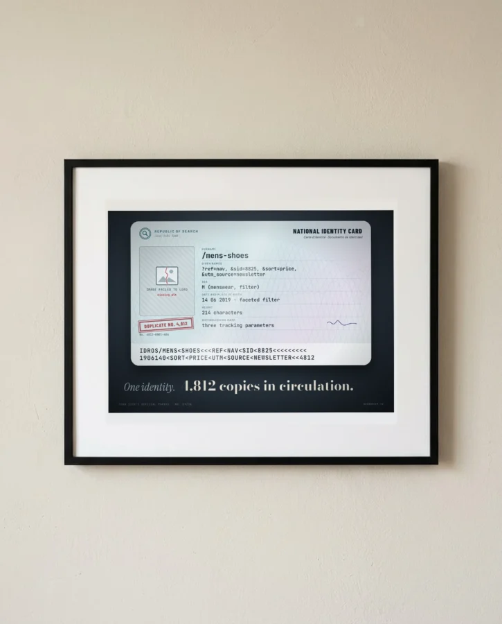 URL identity card – Posters