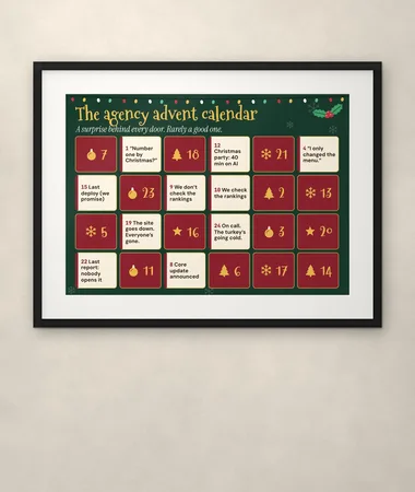 The agency advent calendar – Posters