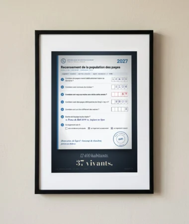 Recensement des pages du site – Posters